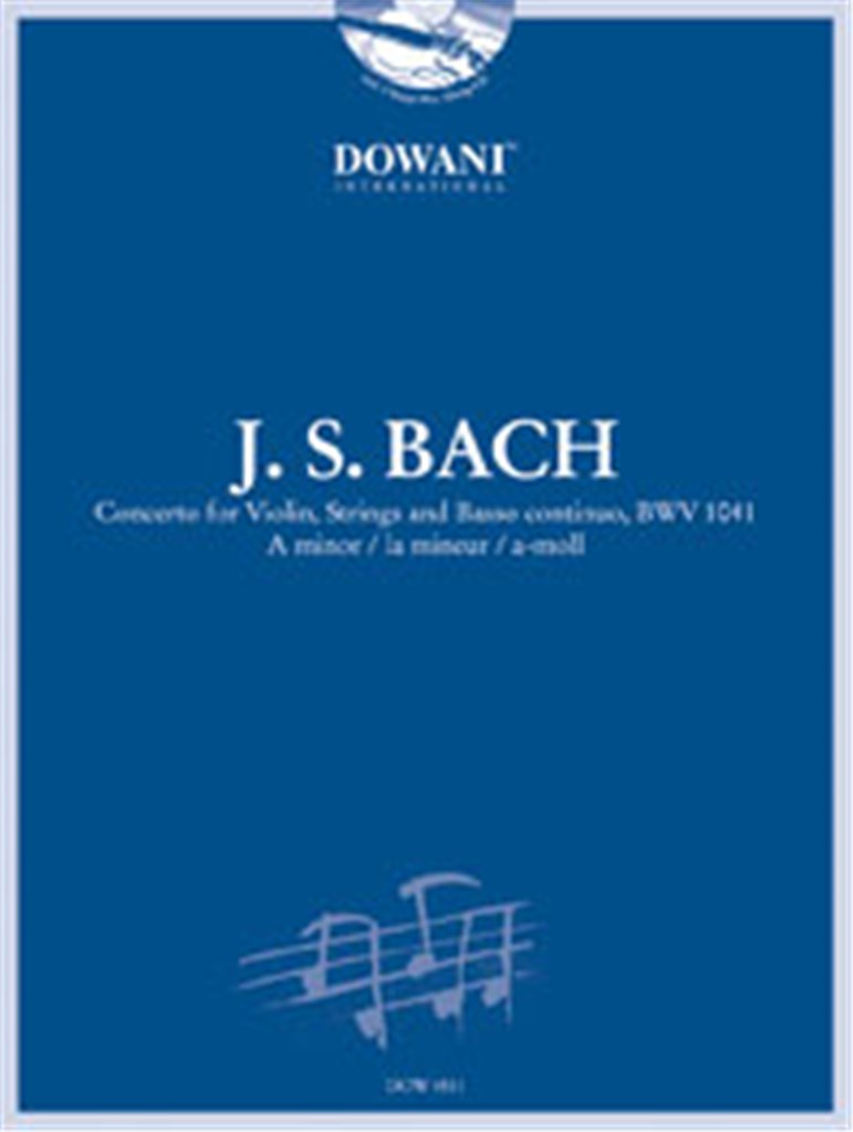 Concerto for Violin,Strings, Basso Cont. BWV 1041